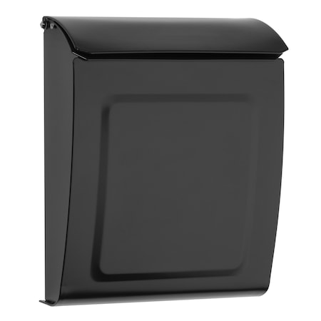 Architectural Mailboxes Mailbox, Black, Wall Mount, Small 2594B-10